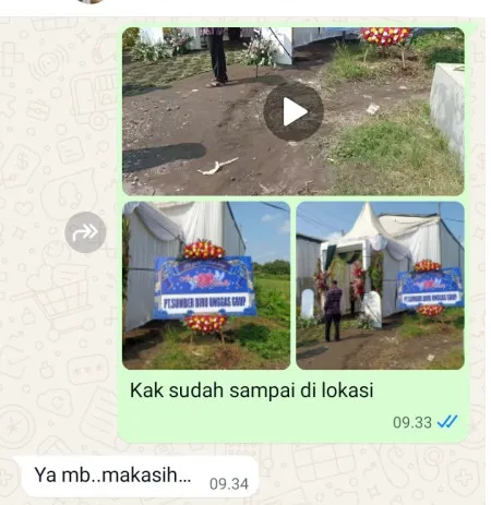 Pengiriman Karangan Bunga Kersaratu Malingping