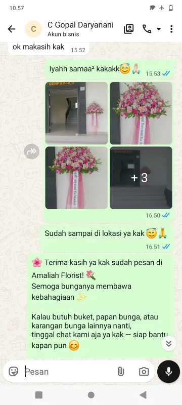 Pengiriman Karangan Bunga Kersaratu Malingping