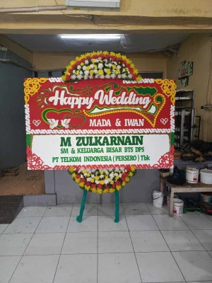 Papan Bunga di Kersaratu Malingping