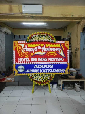 Papan Bunga di Kersaratu Malingping