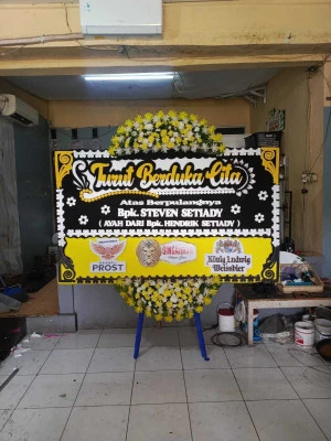 Papan Bunga di Kersaratu Malingping