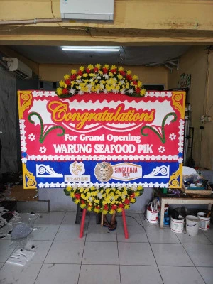 Papan Bunga di Kersaratu Malingping